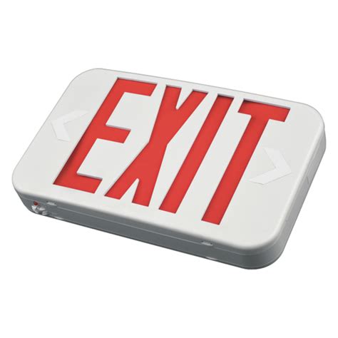 Image result for Glass Red LED Exit Sign