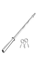 Buy BULLAR olympic barbell 7 feet 20kg, barbell rod, olympic rod for ...