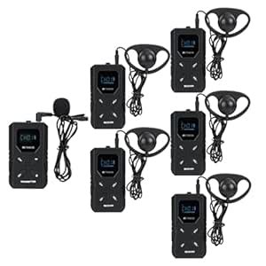 Retekess TT117 Multi-Channel FM Interpreting Equipment, Tour Guide ...