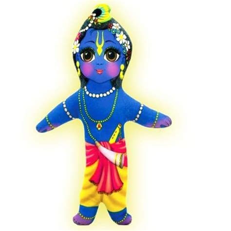 Vrindavanstore.in Lord Krishna Soft Toy, Washable Plus Non Toxic Soft ...
