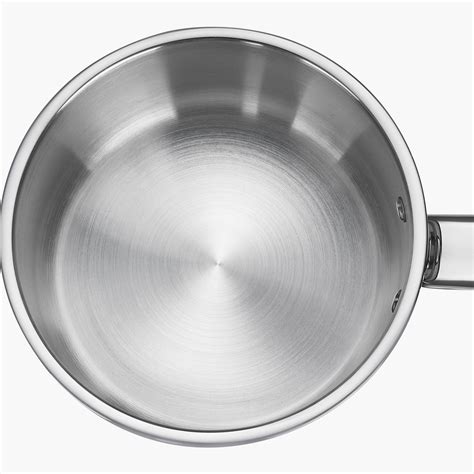 Buy PRESTIGE Platina Popular Silver Stainless Steel Sauce Pan With Lid ...