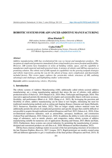 Robotic Additive Manufacturing 的图像结果