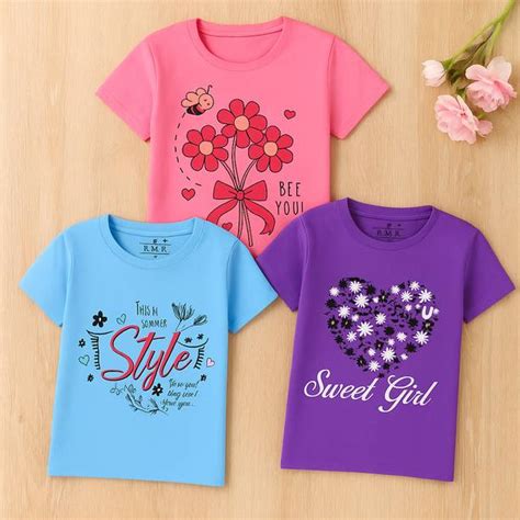 Girls T Shirts - Buy Girls T Shirts online at Best Prices in India ...
