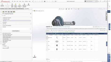 SolidWorks Creating Bom From Assembly Add Thumbnail 的图像结果