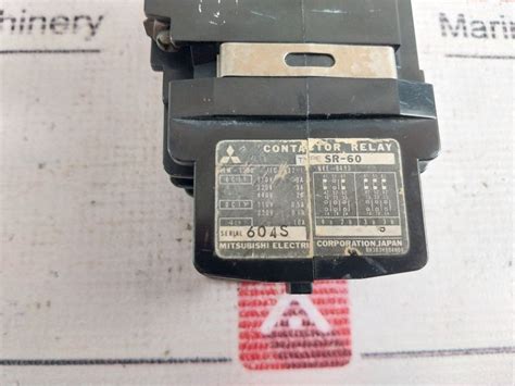Mitsubishi Electric Sr-60 Contactor Relay – Aeliya Marine Tech®