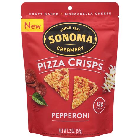 Sonoma Creamery Cheese Crisps Pepperoni Pizza 2 oz (Pack of 6) | eBay