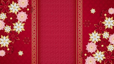 Design de fundo de banner festival de ano novo chinês feliz vermelho e ...