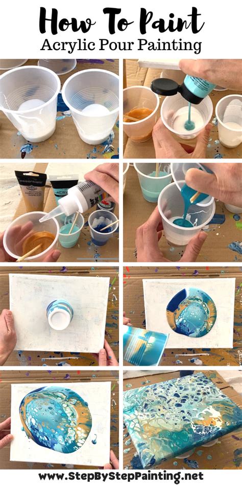 Image result for Acrylic Paint Pouring Tutorial
