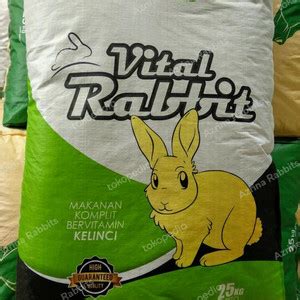 Jual Vital Rabbit (Pakan Kelinci) Khusus kurir Go-Jek dan Grab 774 ...