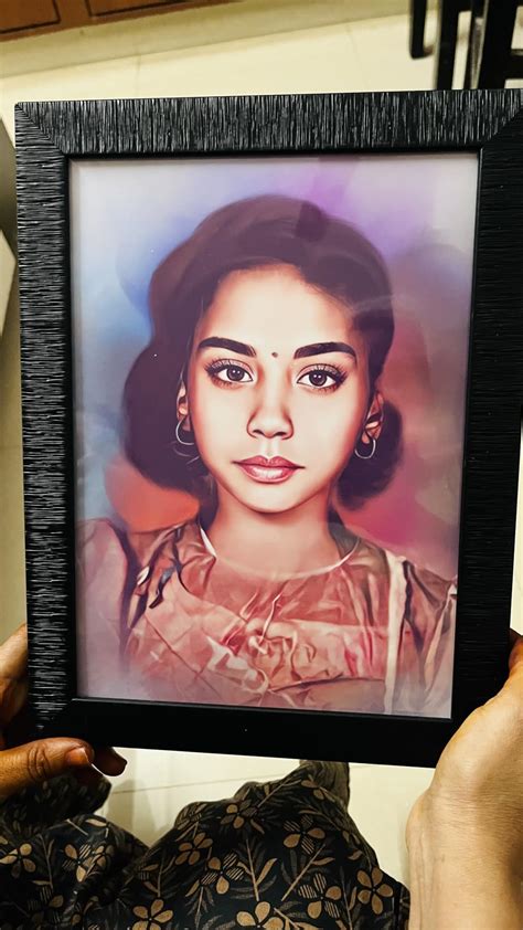 Jadoun Customised and Personalised Oil Painting Frames for Wall Display ...