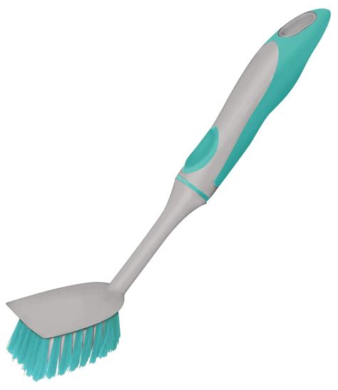Spotzero By Milton Plastic Sink and Dish Brush (Aqua Green) Pack of 1 ...