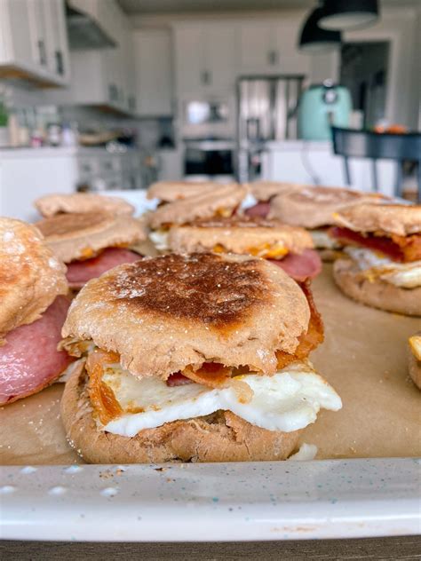 Meal Prep Breakfast Sandwiches | Easy On-The-Go Recipe! - Simply ...
