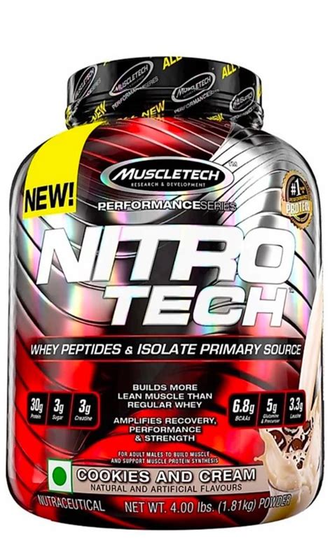 Image result for MuscleTech Nitro-Tech Whey Isolate