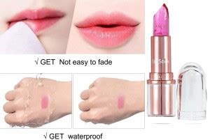 BLUEMERMAID LONG LASTING COLOR CHANGE JELLY GEL LIPSTICK - Price in ...