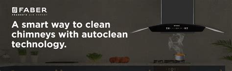 Faber Sydney 90cm 1200 m³/hr Autoclean Kitchen Chimney |Curved ...