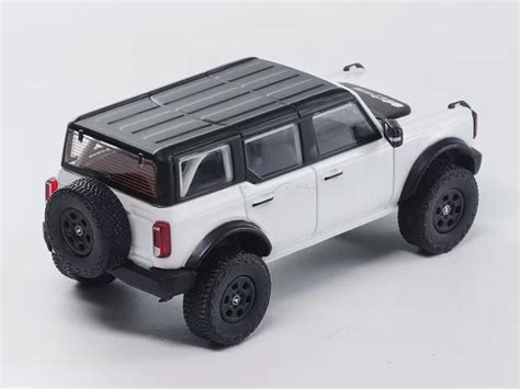 Ford Bronco White 1:64 Shadow Pro diecast scale model miniature car ...