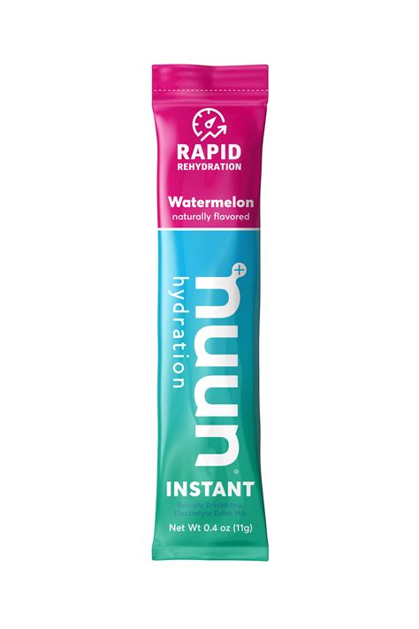 Buy Nuun Instant Electrolyte Drink Enhancer Watermelon Drink Mix ...