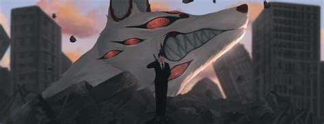 Cool Fox Devil Art Chainsaw Man Wallpaper, HD Anime 4K Wallpapers ...