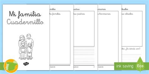 Cuadernillo: Mi familia