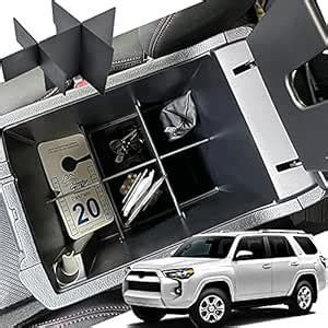 TACOBRO Center Console Organizer Dividers Compatible with Toyota ...