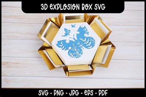 Image result for Explosion Box Template SVG