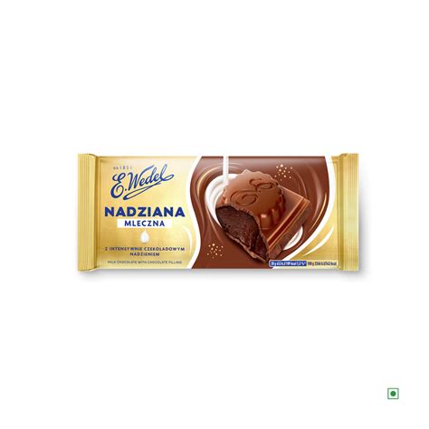 Wedel Nadziana Milk Chocolate Filling Bar 100g – Cococart India