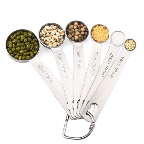 Buy Measuring Spoons Set Stainless Steel,Kitchen Gadgets Tools for ...