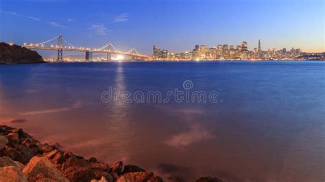 San Francisco-Oakland Bay Bridge Airmail Stamp Editorial Stock Image ...