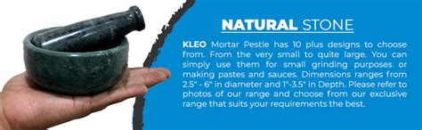 Buy KLEO 4" Green Mortar and Pestle Set as Natural Stone Spice ...