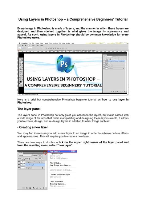 Image result for Using Layers in Photoshop