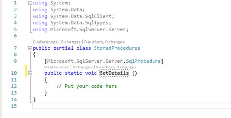 CLR Stored Procedure Tutorial 的图像结果