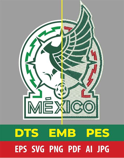 Mexico Football Team Logo Mexico Soccer Pronounced SVG Design PNG