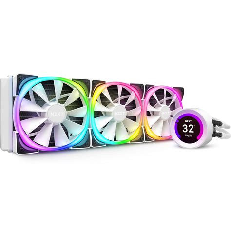 NZXT Kraken Z73 RGB 360mm (36 cm) AIO Liquid Cooler with LCD Display ...