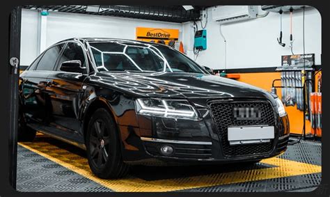 Audi A6 Headlights 2005-2011 A6 C5 C6 LED Headlight Dynamic Signal ...