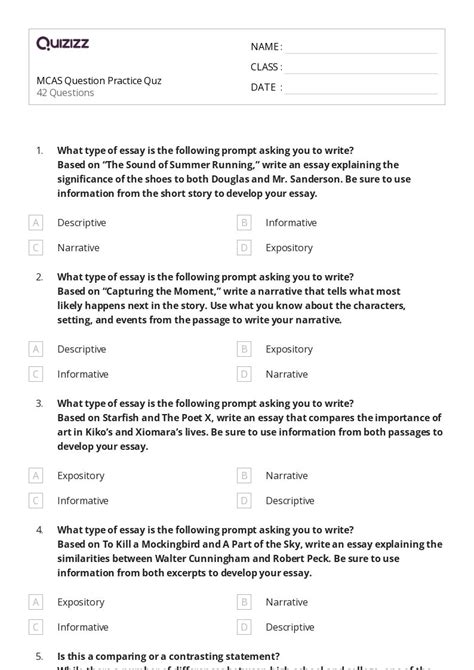 50+ Comparing and Contrasting Characters worksheets for 8th Class on ...