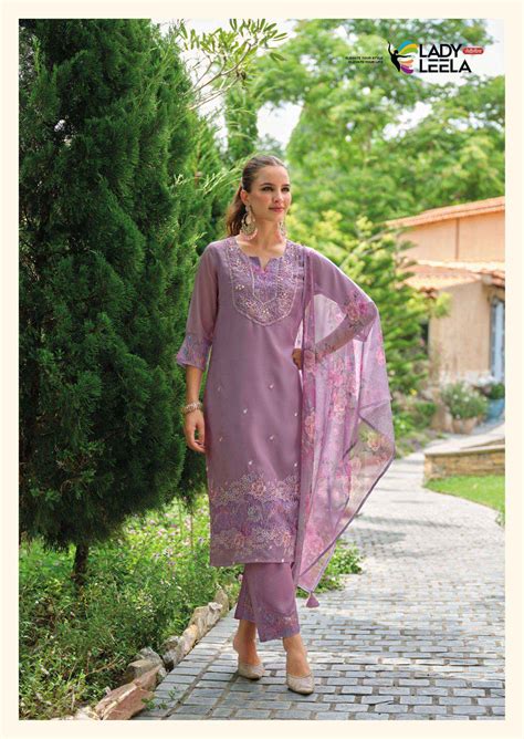 Lady Leela Inaya Vol 3 Organaza Readymade Suits Wholesale online Price