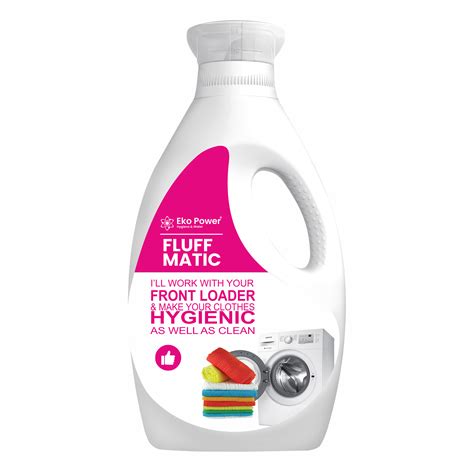 Eko Power Fluff Matic Liquid Detergent for Front Load Washing Machine ...