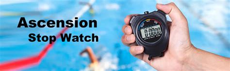 Ascension ® Digital Sports Waterproof Chronograph Day Timer Stopwatch ...