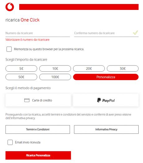 Vodafone: adesso potete ricaricare online la cifra che preferite ...
