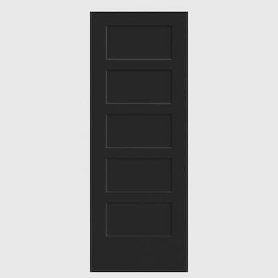 Black Bayshore Slab Doors at Lowes.com