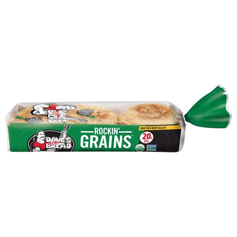 Dave's Killer Bread Rockin' Grains Organic English Muffins - Shop ...
