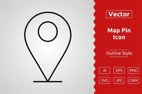 Map Pin Outline PNG 的图像结果