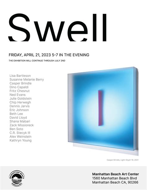 SWELL at Manhattan Beach Art Center — Fritz Chesnut