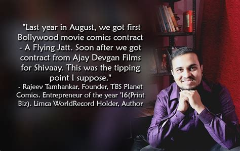 India Comic Publisher ,TBS Planet's Rajeev Tamhankar, shares his ...