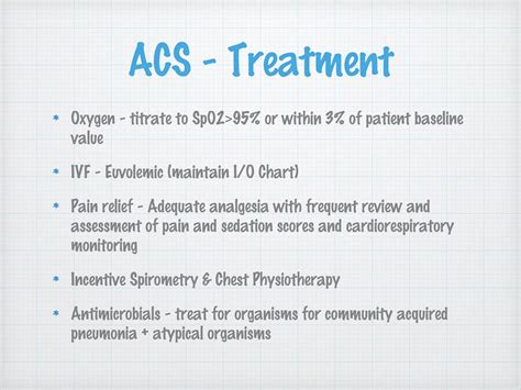 Acute chest syndrome (sickle cell) | PPT