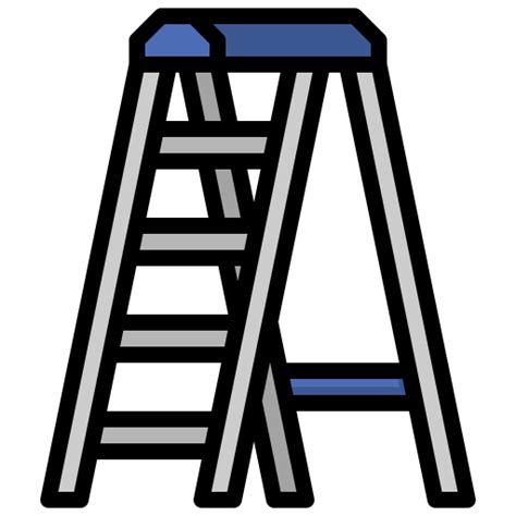 Step ladder - Free construction and tools icons