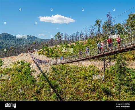 Gatlinburg Suspension Bridge Length at John Jessep blog