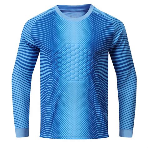 Sywiyi Youth Soccer Goalie Jersey Boys Padded Gladiator Football ...