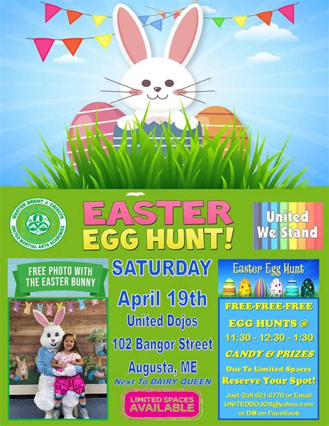 FREE COMMUNITY EVENT - Annual Easterr Egg Hunts & Pics With The EASTER ...