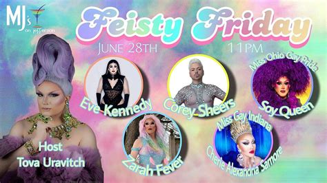 Feisty Friday with Tova Uravitch, 20 N Jefferson St, Dayton, 28 June to ...